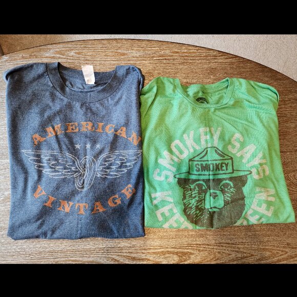 XL and XLT T-shirt Bundle - Set of 2 Used Unbranded Shirts - Picture 1 of 5